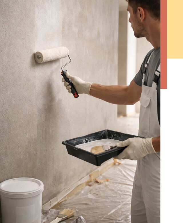 Грунтовка стен в Воскресенске от 2274 руб. м2 — быстро, недорого, с материалом | ОТДЕЛОЧНИК-Вск