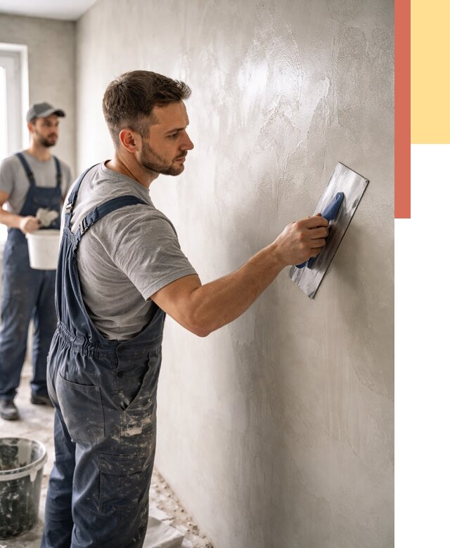 Глянцевание штукатурки стен в Воскресенске от 7754 руб. — услуги и затирка | ОТДЕЛОЧНИК-Вск