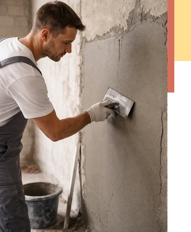 Штукатурка стен под плитку в Воскресенске от 4342 руб./м2 — выравнивание под плитку | ОТДЕЛОЧНИК-Вск