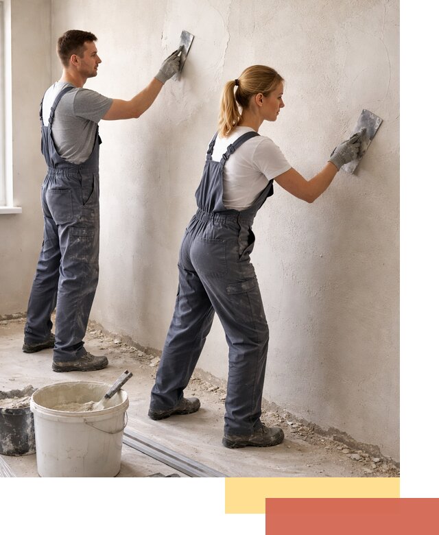 Штукатурка стен под обои в Воскресенске профессионально и быстро