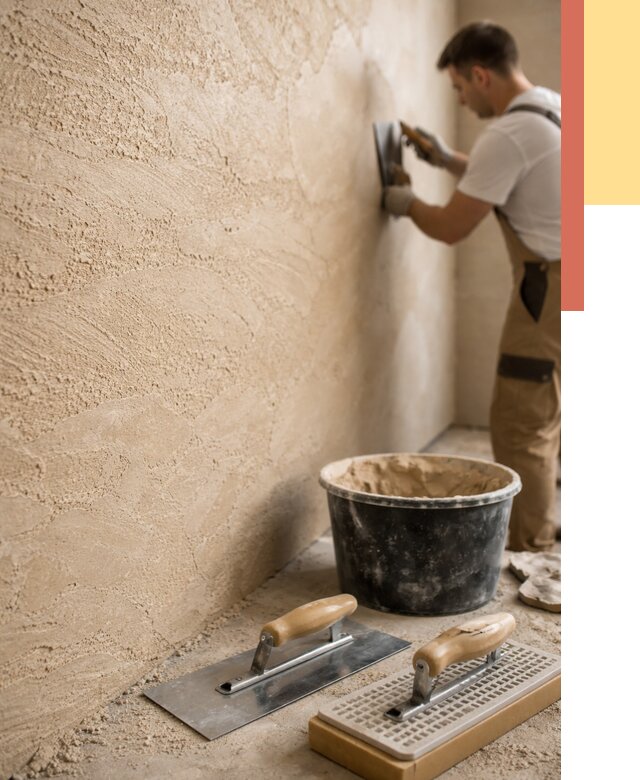 Декоративная штукатурка травертин в Воскресенске от 1861 руб/м2 — качественно и недорого | ОТДЕЛОЧНИК-Вск