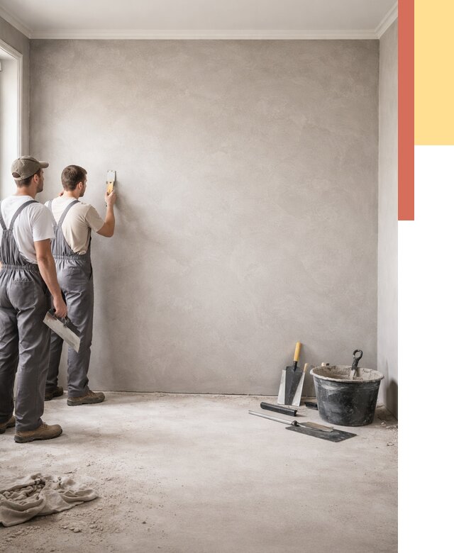 Микробетон на стены в Воскресенске от 1292 руб. — нанесение и отделка | ОТДЕЛОЧНИК-Вск