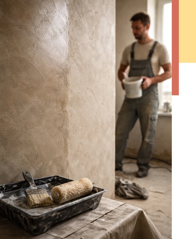 Нанесение воска на штукатурку в Воскресенске от 3618 руб. | Услуги ОТДЕЛОЧНИК-Вск