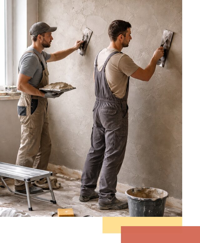 Ремонт декоративной штукатурки и восстановление фактуры в Воскресенске