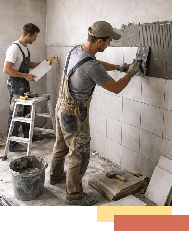 Укладка плитки на стены в Воскресенске профессионально и надежно