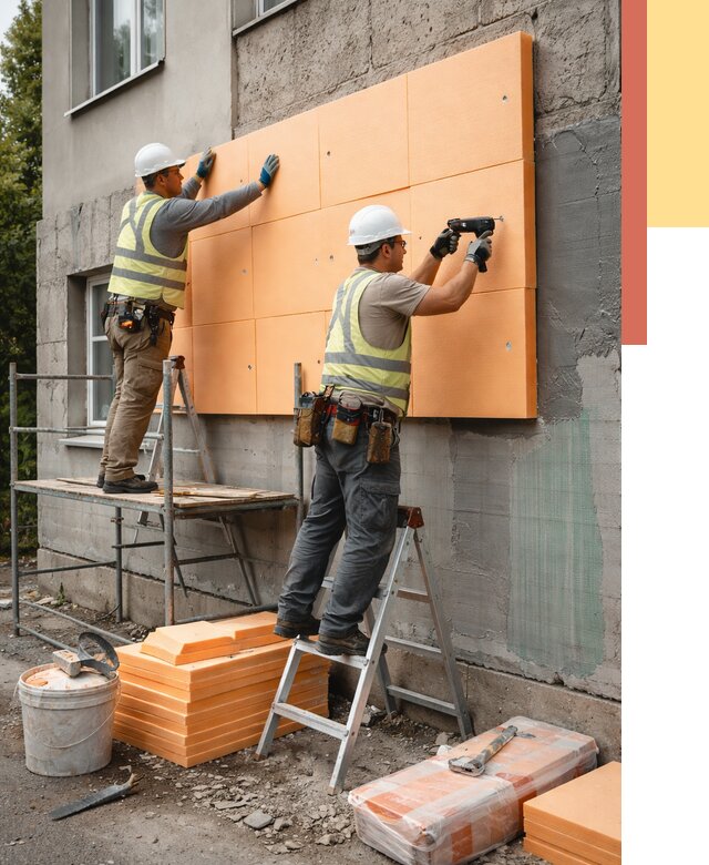 Утепление стен пеноплексом в Воскресенске от 1913 руб./м2 — быстро и недорого | ОТДЕЛОЧНИК-Вск