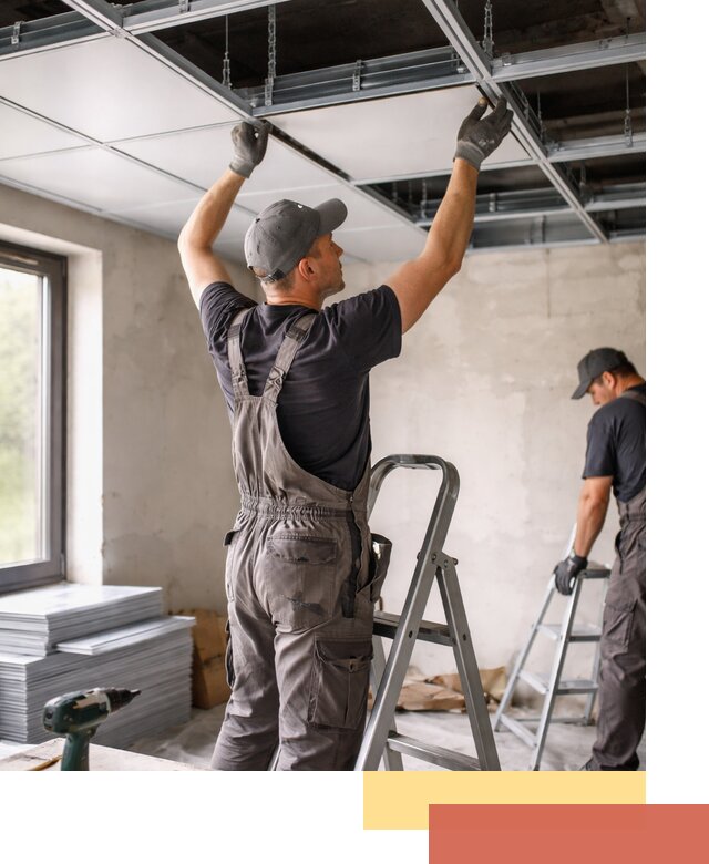 Монтаж кассетного потолка в Воскресенске качественно и быстро