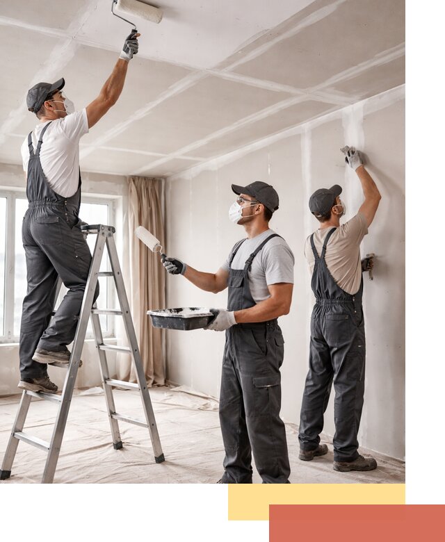 Покраска потолка из гипсокартона в Воскресенске качественно и недорого