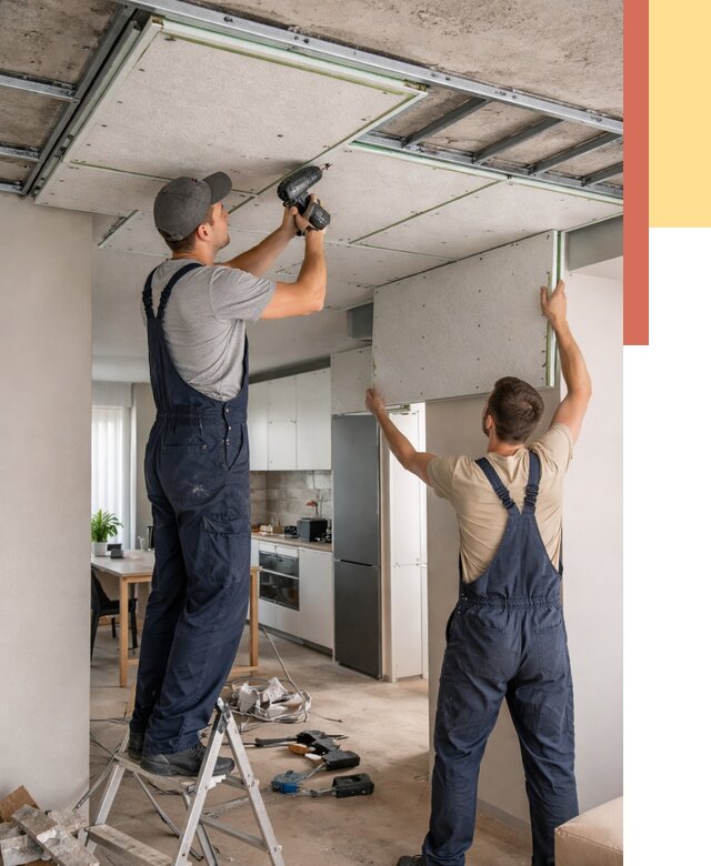 Шумоизоляция потолка панелями зипс в Воскресенске от 1913 руб. под ключ | ОТДЕЛОЧНИК-Вск